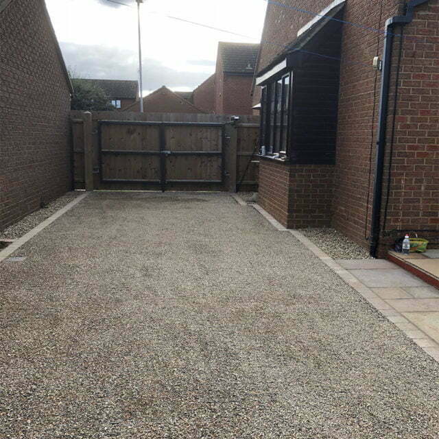 ToughGrid Ground Reinforcement Grid - Driveway Installation