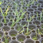 RubbaGrass - Rubber Grass Matting Close Up