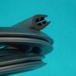 RC024 - TPE U Channel - 8.5mm x 9.5mm - Self-Closing Seal