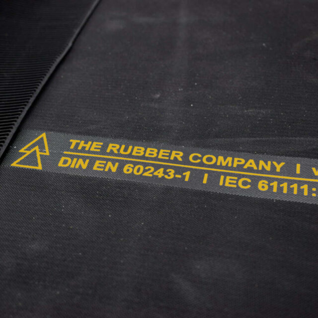 RC04153 - Electrical Matting Class 2 - Yellow Colour Coding