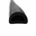 RC0801-24 - Rubber D Fender - Front View