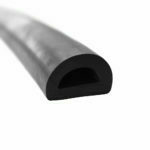 RC0801-32 - Rubber D Fender - 32mm x 22mm