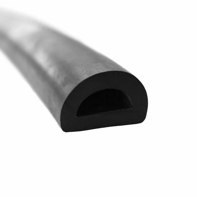 RC0801-32 - Rubber D Fender - 32mm x 22mm