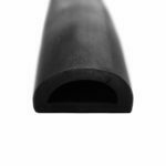 RC0801-40 - Rubber D Fender - Front View