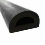 RC0801-64 - Rubber D Fender - 64mm x 41mm