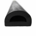 RC0801-64 - Rubber D Fender - Front View