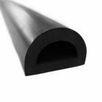 RC0801-73 - Rubber D Fender - 73mm x 48mm