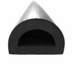 RC0801-73 - Rubber D Fender - Front View