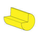 RC29001 - Polyurethane Foam Round Edge Protector - 40mm x 40mm