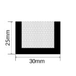 RUBBAHATCH-30-25 Hatch Seal - 30mm x 25mm