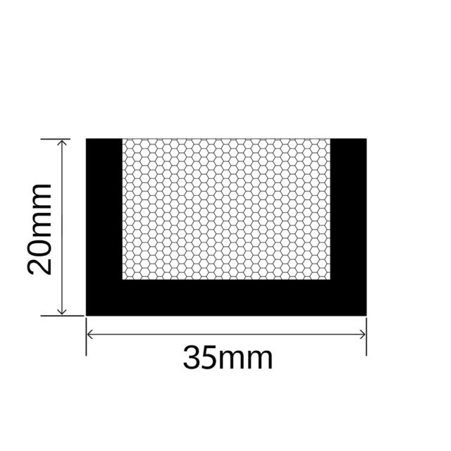 RUBBAHATCH-35-20 Hatch Seal - 35mm x 20mm