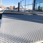 Rhombus Rubber Matting - Quayside