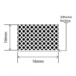 polyethylene sponge strip 16mm x 10mm