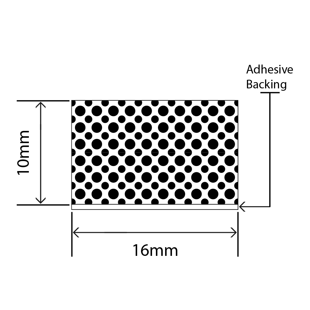 Polyethylene Sponge Strip 16mm x 10mm polyethylene sponge strip 16mm x 10mm
