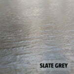 Slate Effect Rubber Tiles - Slate Grey