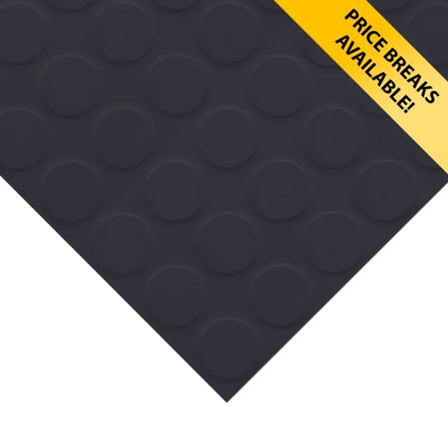 RC04187 - Studded Rubber Floor Matting - Price breaks available on this product