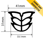 RCES864 - TPE Expansion Seal - 41mm x 31mm - Available for same day dispatch