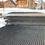 Honeycomb Rubber Ring Matting Outside