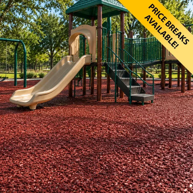 RubbaMulch - Bonded Rubber Mulch - Price breaks available