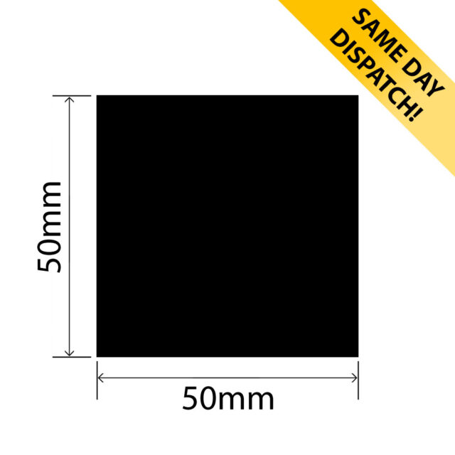 Solid Rubber Square Seal - 50mm x 50mm