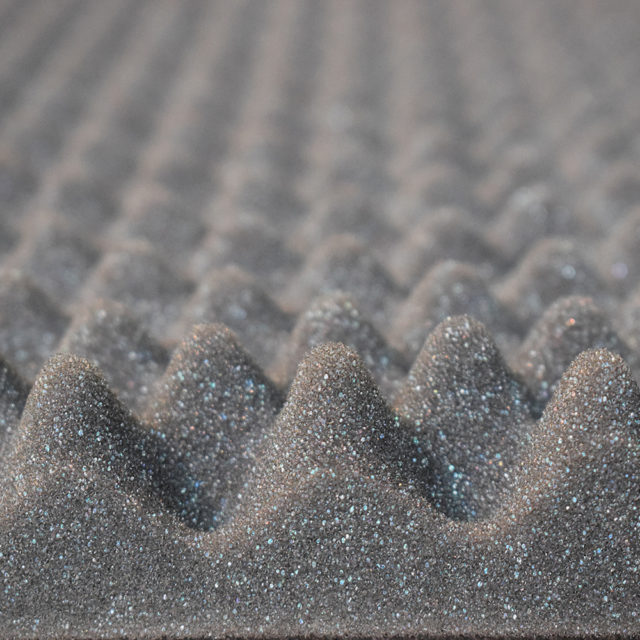 Egg Box Foam - Surface Close Up