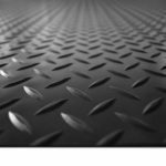 Black Diamond Checker Plate Matting - Close Up