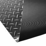 Black Diamond Checker Plate Matting - Bottom Surface