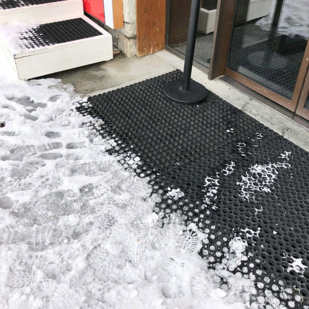 RubbaSnow Rubber Snow Matting - Entrance Way