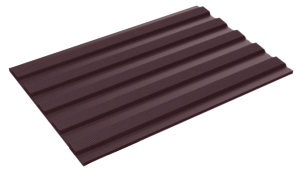 RC04166 - FlexiTred Heavy-Duty Ribbed Matting - Brown
