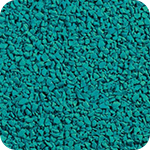 RubbaPour EPDM Granules - Teal