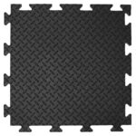 RC04182 - Diamond Top Interlocking PVC Matting - Black