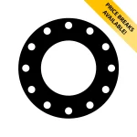 Table F Full Face Flange Gasket - 8" - Price breaks available