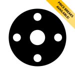 Table PN10 Full Face Flange Gasket - DN15 - Price breaks available