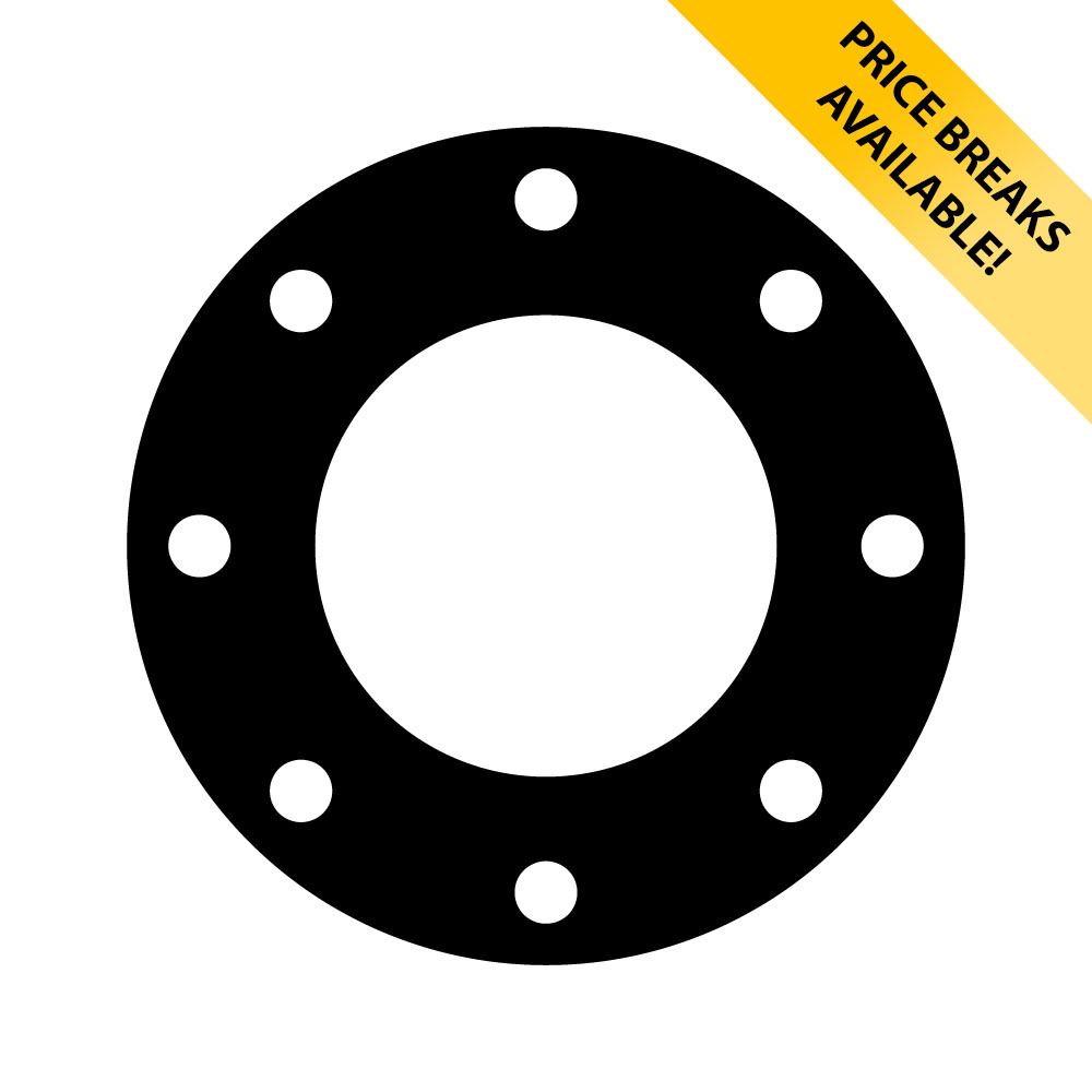 Table PN10 Full Face Flange Gasket - DN150 - Price breaks available
