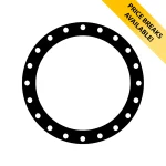 Table PN10 Full Face Flange Gasket - DN500 - Price breaks available