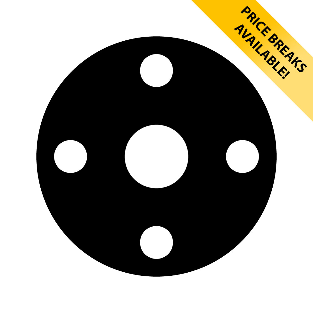 Table PN16 Full Face Flange Gasket - DN15 - Price breaks available