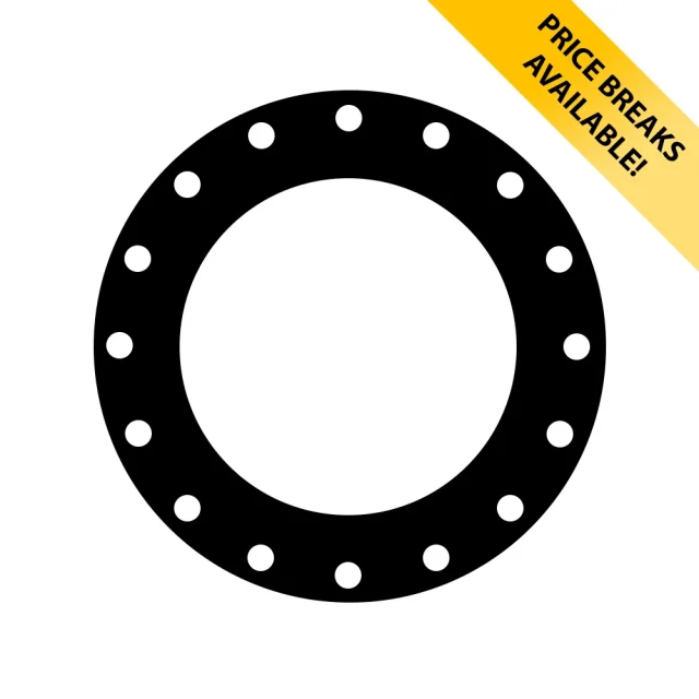 Table F Full Face Flange Gasket - 12" - Price breaks available