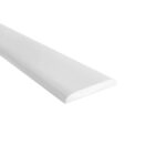 ACCP-PFS-50 - Rigid PVC Gripping Fixing Strip - White - 50mm x 8mm