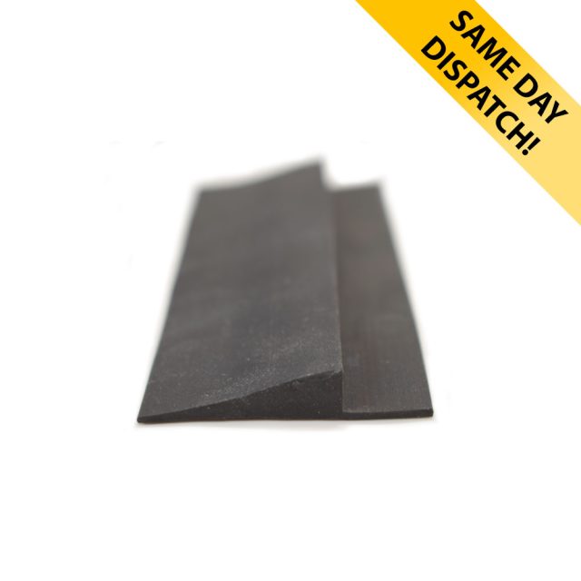 RCAP40X70VE - EPDM Rubber Ramp Edging - 40mm x 7mm x 10m - Same Day Dispatch