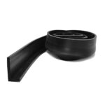 RCAP50X100K - EPDM L Rubber Angle Profile - 100mm x 50mm - 4m Roll