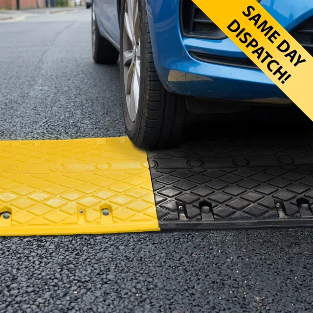 RC10116 - Speed Bump Kit 60mm -Car driving over speed bump with same day dispatch banner