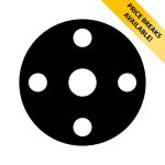Full Face Flange Gasket - Table D - 1/2"