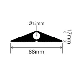 RC-ELCP-88X17 - Easy-Lay Cable Protector - 88mm x 17mm