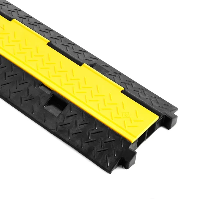 RC-HDCP-245X45-2C - Heavy-Duty Hi-Vis Cable Protector - 245mmx 45mm
