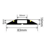 RC-HWCP-68X15 - Hazard Warning Cable Protector - 83mm x 16mm