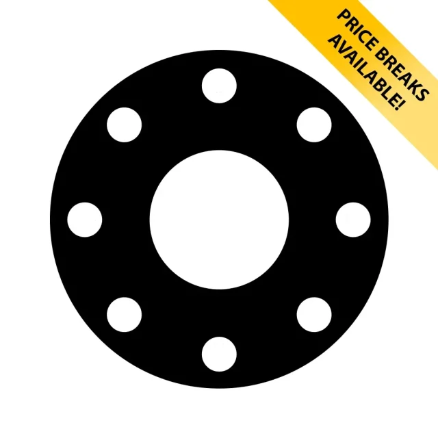 able F Full Face Flange Gasket - 2 1/2" - Price breaks available