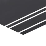 RC1101-CR-1 - Neoprene solid rubber strip - 1mm thickness