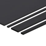 RC1101-CR-12 - Neoprene solid rubber strip - 12mm thickness