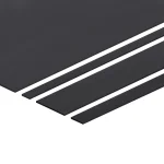 RC1101-CR-2 - Neoprene solid rubber strip - 2mm thickness