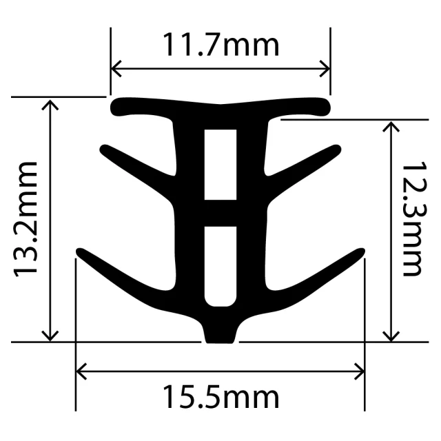 RCES1119 TPE Expansion Seal 15.5mm x 13.2mm